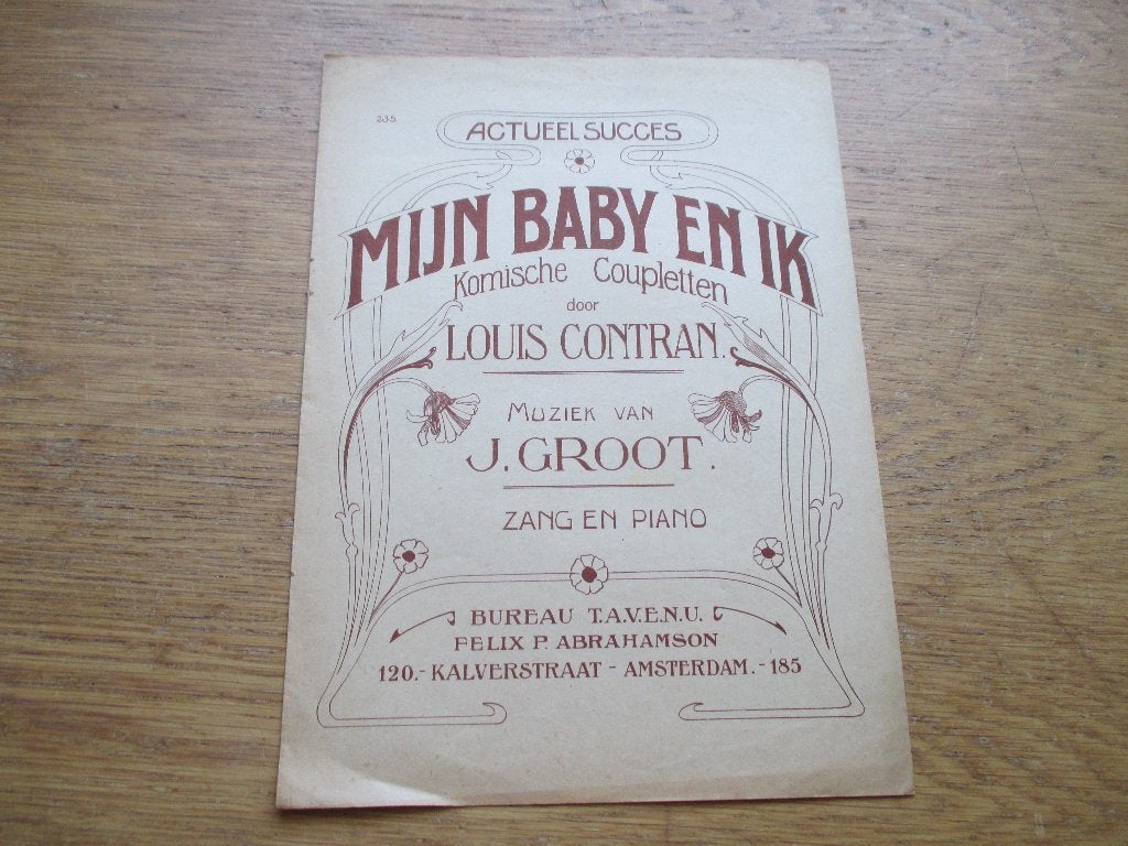 MIJN BABY EN IK, Muziek en Instrumenten, Zang, Gebruikt, Ophalen of Verzenden, Artiest of Componist