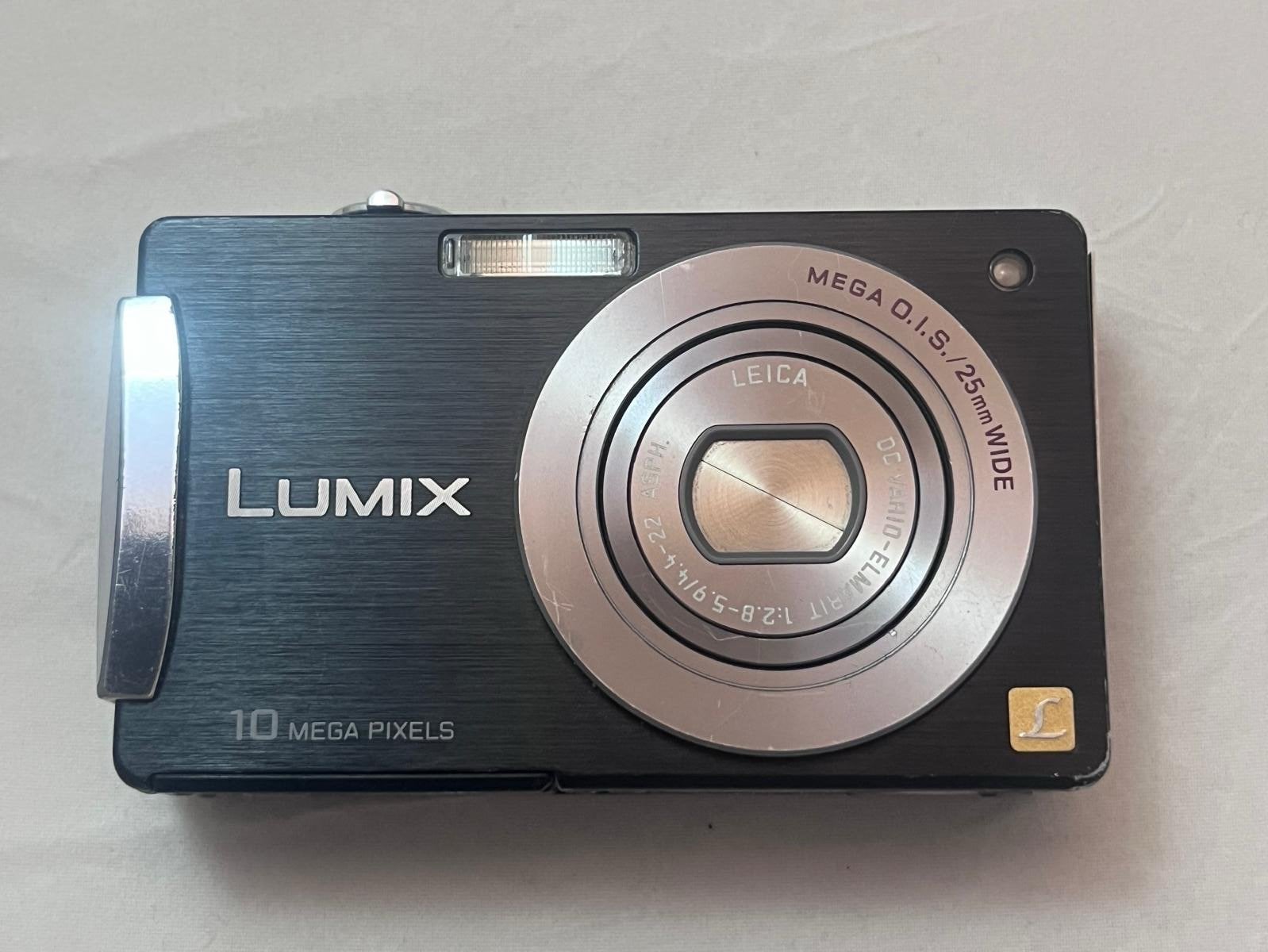 Panasonic Lumix DMC-FX500 Compactcamera 10 MP, Audio, Tv en Foto, Ingebouwde flitser, Gebruikt, Panasonic, 10 megapixels