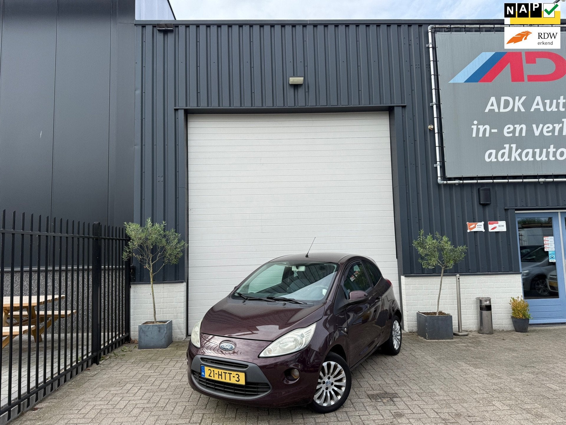 Ford Ka 1.2 Titanium AIRCO/ELEK PAKKET, Auto's, Voorwielaandrijving, Stof, Gebruikt, 1242 cc