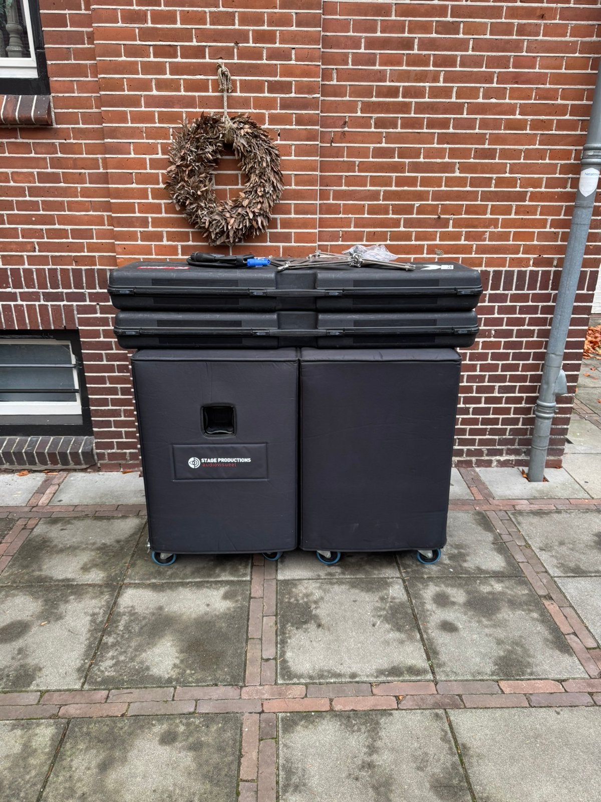 K-array PA Set | 4x KR400 | 2x KL21MA, Audio, Tv en Foto, Ophalen of Verzenden, Zo goed als nieuw, Overige typen