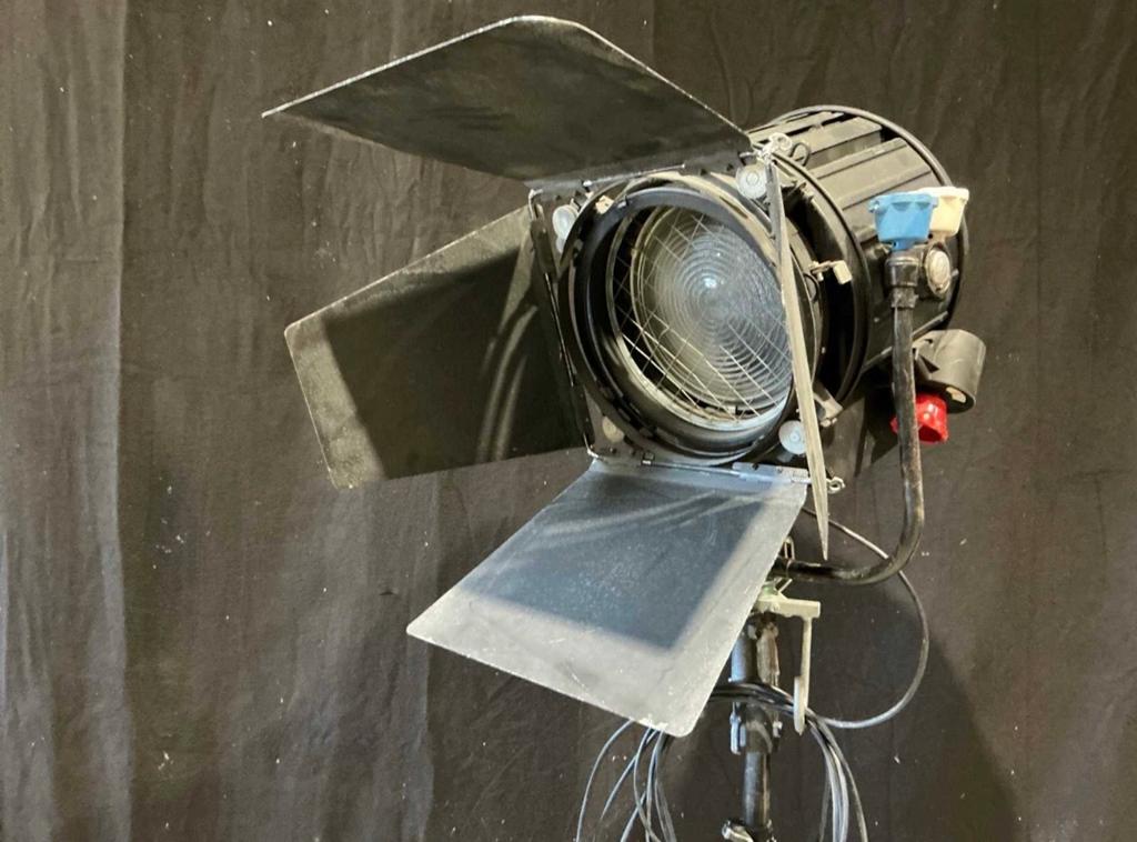 CASTOR 273 Vintage Theaterspot met Manfrotto statieven, Ophalen of Verzenden, Gebruikt, Video