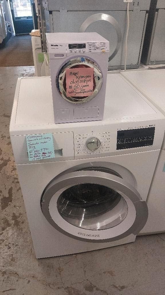div wasmachines OPRUIMING WASMACHINES zie foto s ARPE, Witgoed en Apparatuur, Ophalen, 1200 tot 1600 toeren, 8 tot 10 kg, Refurbished