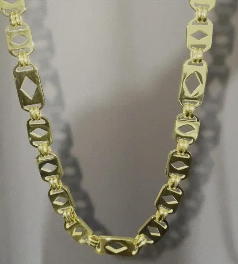 Kingsley Magnum koningsketting 18kt verlaagd 60cm lang, Sieraden, Tassen en Uiterlijk, Kettingen, Ophalen of Verzenden, Nieuw