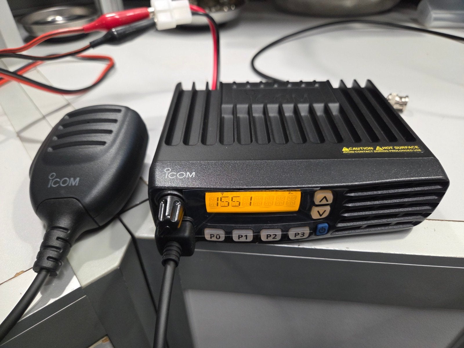 ICOM IC-F5022 VHF IC-F6022 UHF mobilofoon nieuw, Telecommunicatie, Ophalen of Verzenden, Nieuw, Zender en Ontvanger