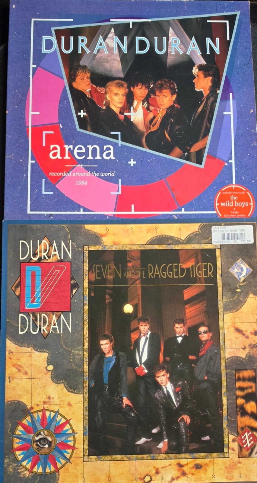 Duran Duran - Arena & Seven and the Ragged Tiger LP's, Cd's en Dvd's, Vinyl | Pop, LP, Gebruikt, New wave, Ophalen of Verzenden