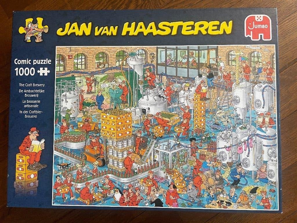 Puzzel 1000 stukjes, Ophalen, 500 t/m 1500 stukjes, Zo goed als nieuw, Legpuzzel