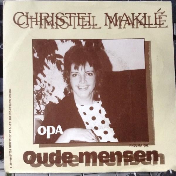 Vinylsingle christel makle gezocht, Ophalen of Verzenden, Zo goed als nieuw, Overige formaten, Levenslied of Smartlap