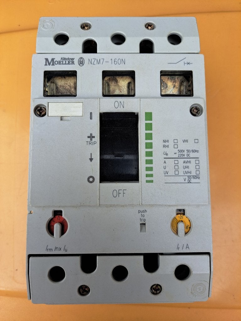 Klöckner Moeller MCCB NZM7-160N, Ophalen of Verzenden, Gebruikt