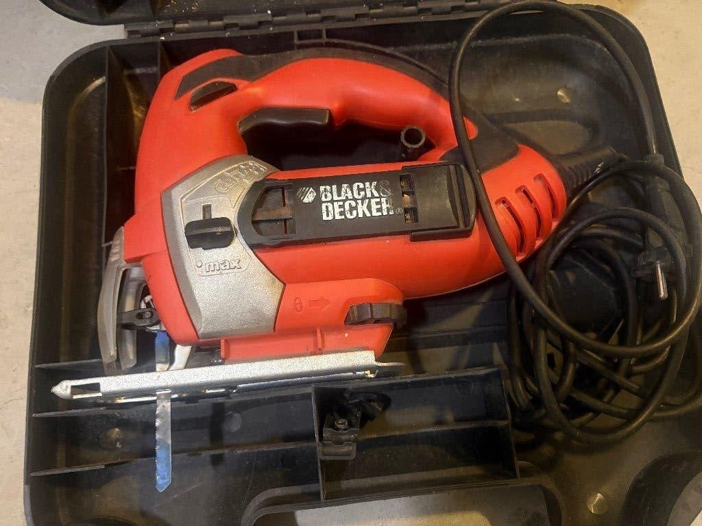 Black & Decker Decoupeerzaag - Gebruikt maar netjes, Gebruikt, Decoupeerzaag, 600 tot 1200 watt, Ophalen of Verzenden