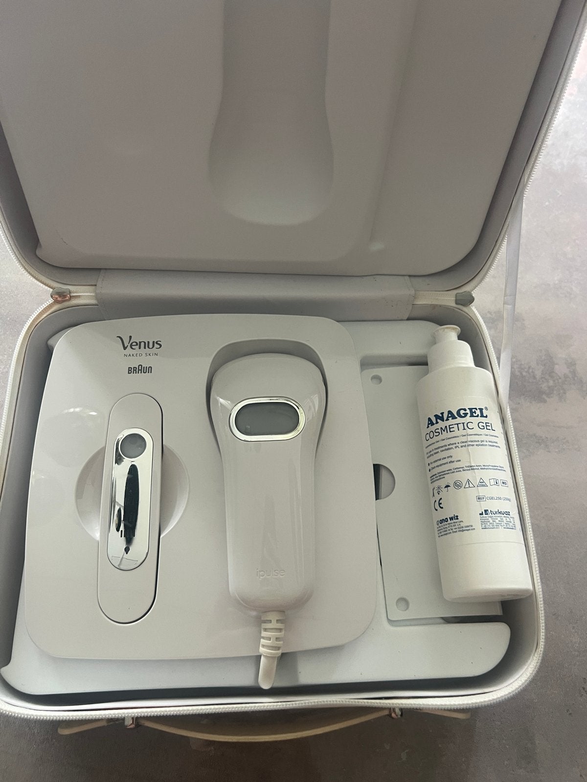 Venus Naked Skin IPL Haarverwijderingssysteem Braun, Ophalen of Verzenden, Zo goed als nieuw, Scheren en Epileren