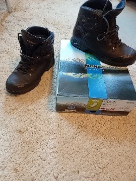 Meindl heren wandelschoenen B/C, maat 45 / 10,5, Ophalen of Verzenden, Gebruikt, Schoenen