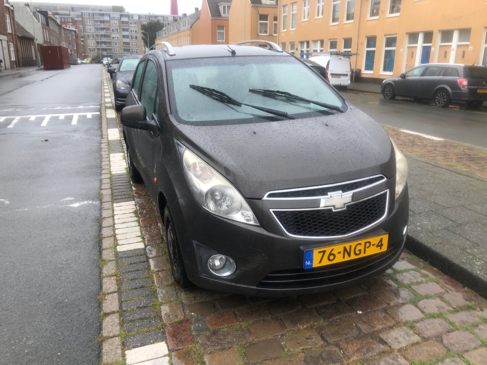 Chevrolet Spark 1.0 Bifuel 2010 Bruin, Auto's, Euro 5, 37 €/maand, 4 cilinders, Bruin