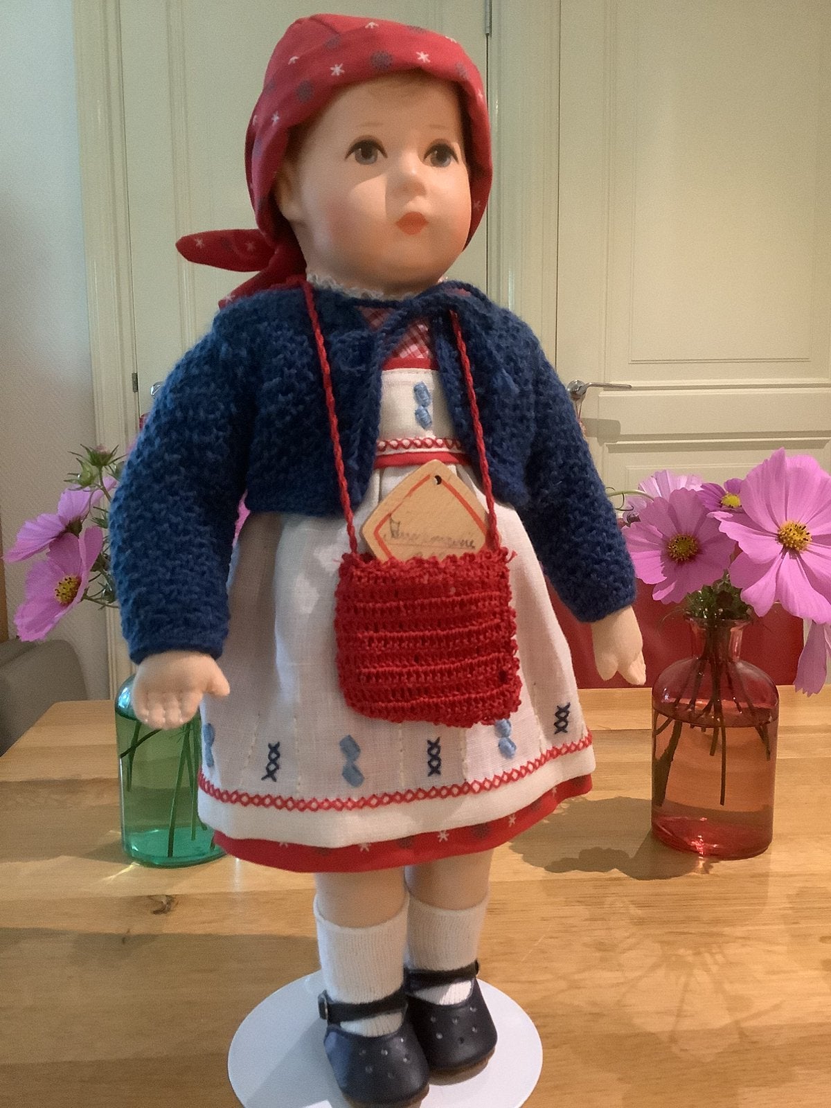 Kathe Kruse Annemarie Speciale uitgave. 38 cm,, Ophalen of Verzenden, Zo goed als nieuw, Pop