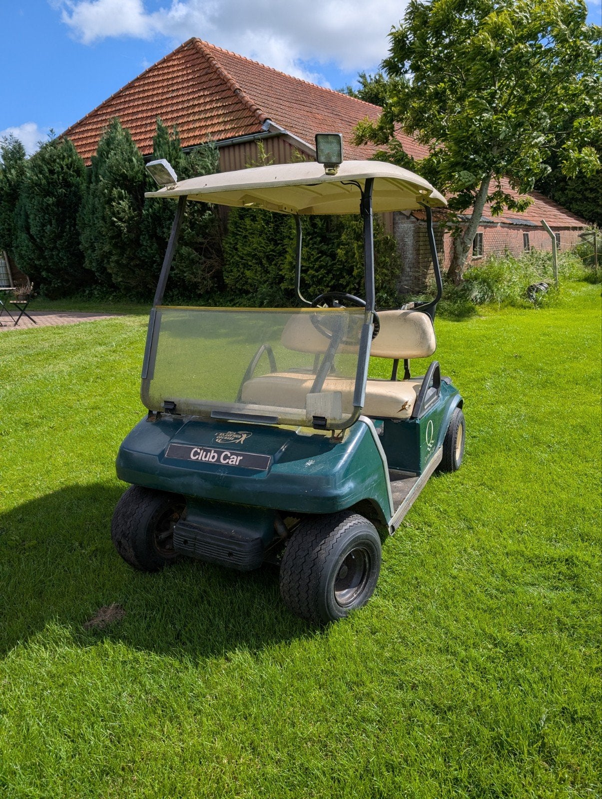 Opknapper golf car club car, Ophalen