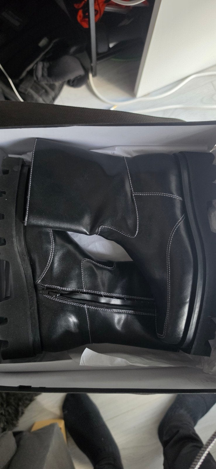 LAAGAM Indiana boots black maat 37, Kleding | Dames, Hoge laarzen, Zwart, Nieuw, Ophalen of Verzenden