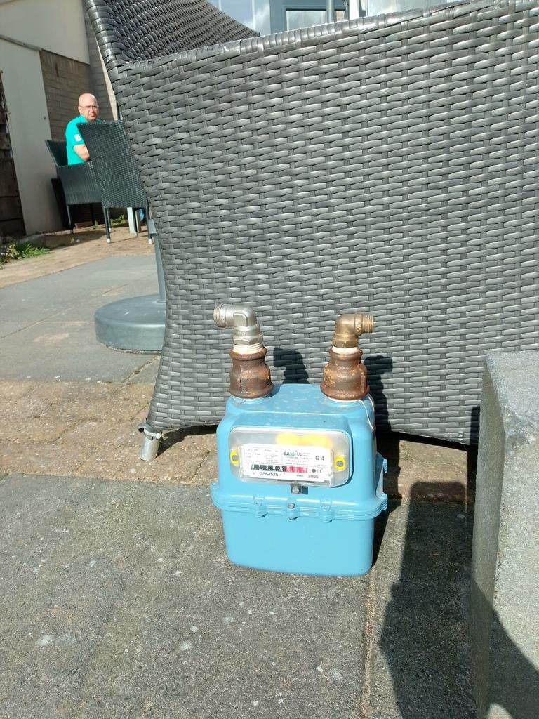 Gasmeter, Ophalen of Verzenden