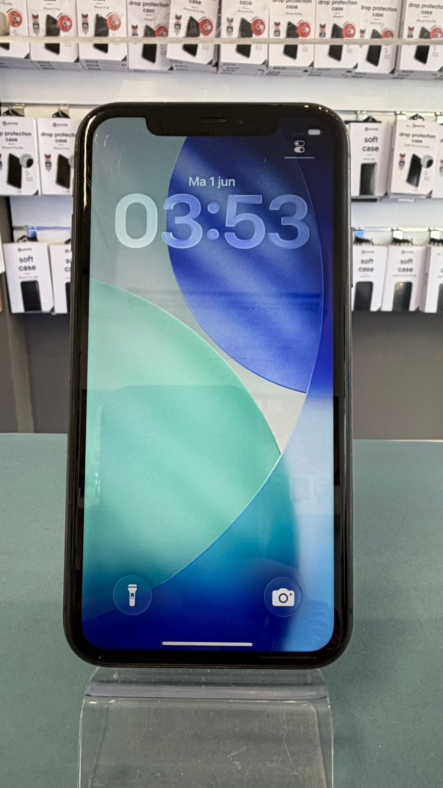 iPhone 11 128GB Zwart (80), Telecommunicatie, Mobiele telefoons | Apple iPhone, Apple, Zwart, Apple, Zonder simlock