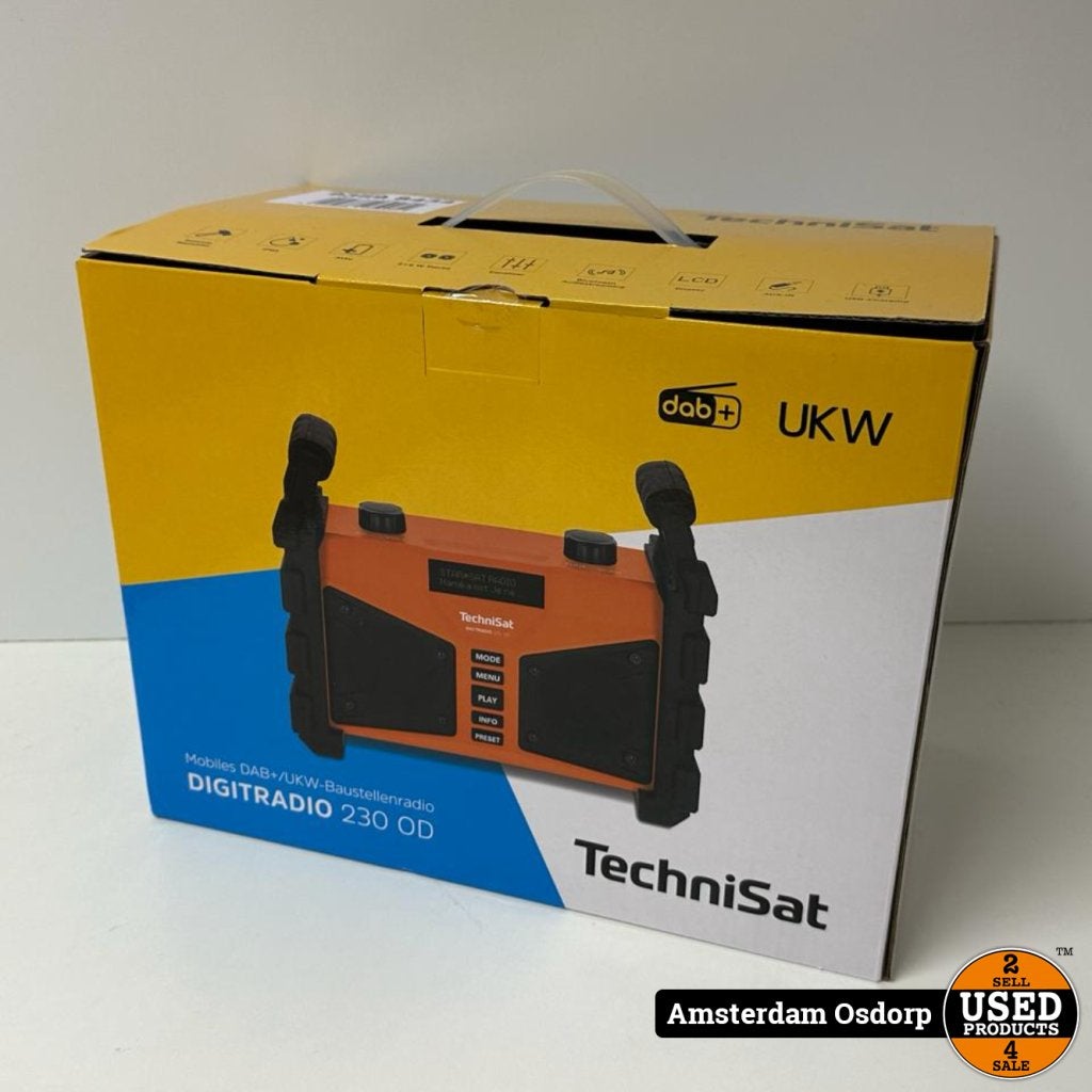 TechniSat Digitradio 230 OD bouwradio | NIEUW, Technisat, Nieuw, https://www.technisat.com/nl_NL/Contact/352-10/, Julius-Saxler-Straße 3, 54550 Daun, Duitsland