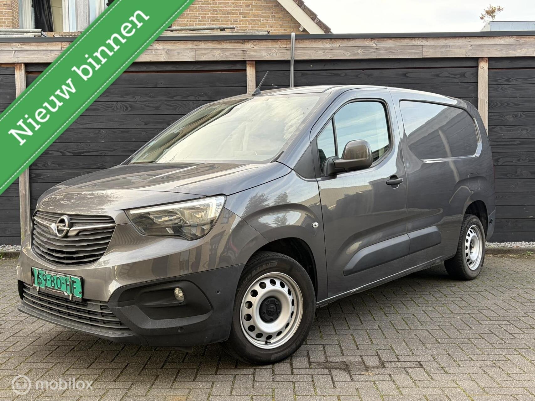 Opel Combo 1.5D L2H1 Edition 9.950 ex btw / Lederen bekledin, Gebruikt, 4 cilinders, Bedrijf, 2 stoelen
