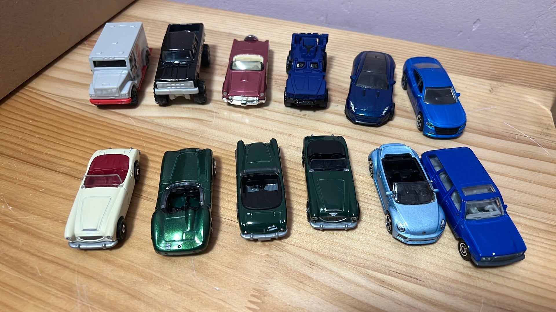 Matchbox losse voertuigen – partij van 12 stuks 1:64, Ophalen of Verzenden, Zo goed als nieuw, Auto