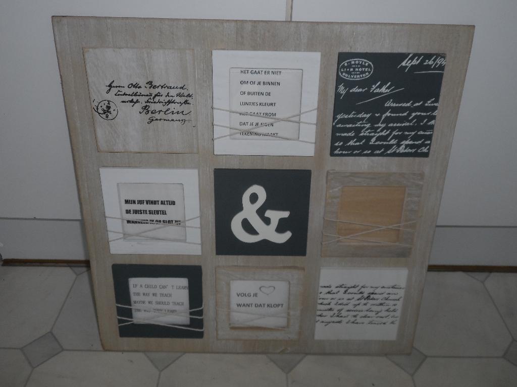 Spreukenbord, Ophalen of Verzenden, Nieuw