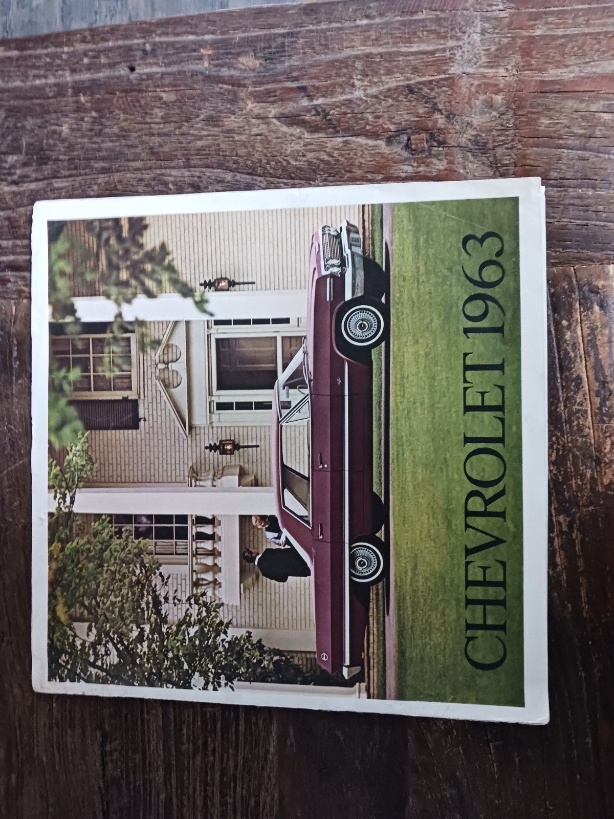 Chevrolet folder 1963 (Nederlands!), Ophalen of Verzenden, Gelezen, Chevrolet