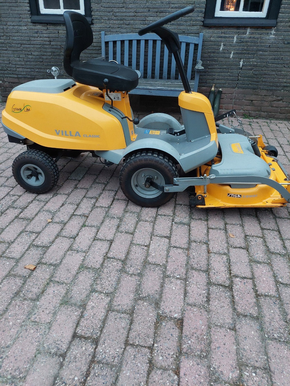 Stiga Villa Classic zitmaaier - B&S 11.5 pk motor, Ophalen, Gebruikt, Stiga, Versnellingen