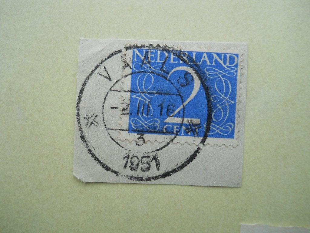 Nederland 1946 Cijfer Nvph.461 Rondstempel Vaals, Postzegels en Munten, Ophalen of Verzenden, Na 1940, Gestempeld