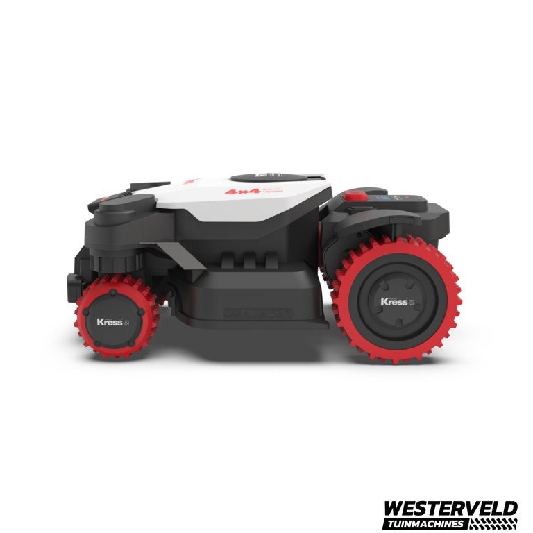 Nieuwe Kress Robot maaier 4x4 KR281E tot 1500m2, Nieuw, Bestuurbaar via app