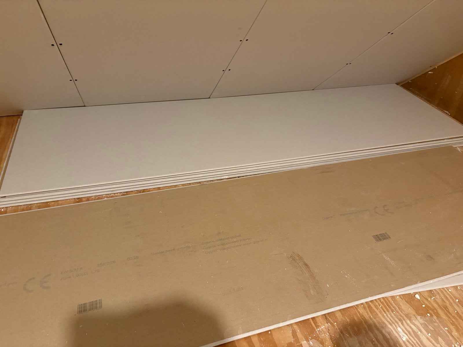 6,5 stuks gipsplaten voor wanden en plafonds, Ophalen, Nieuw, Overige materialen, Minder dan 20 mm
