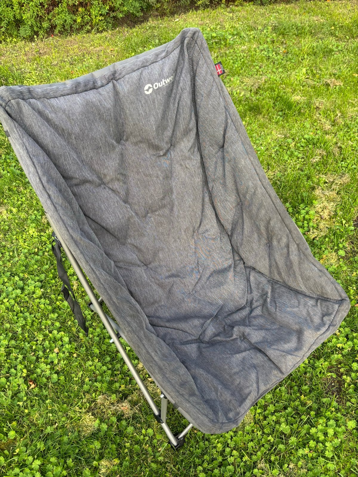 2 Outwell Tally Lake campingstoelen - gebruikt, Ophalen, Gebruikt, Campingstoel