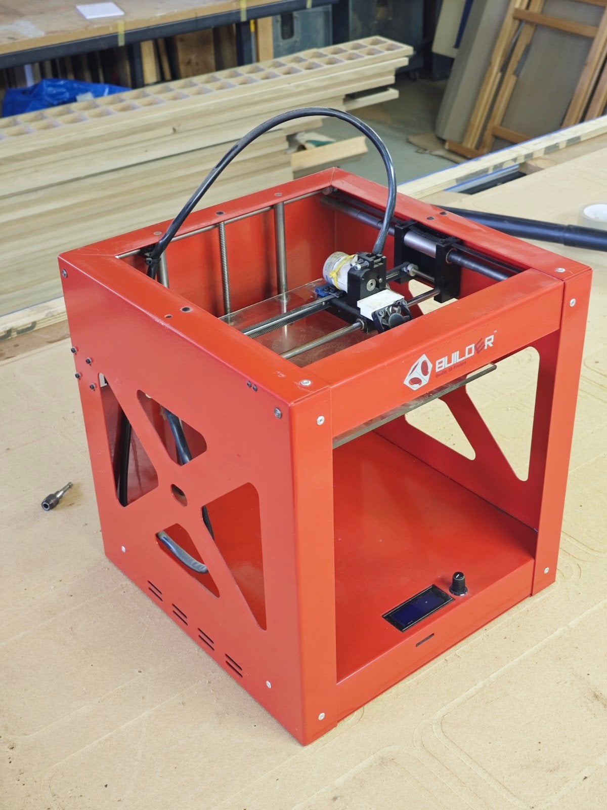 BUILDER V2  3D Printer, Ophalen, Gebruikt, BUILDER, Filament