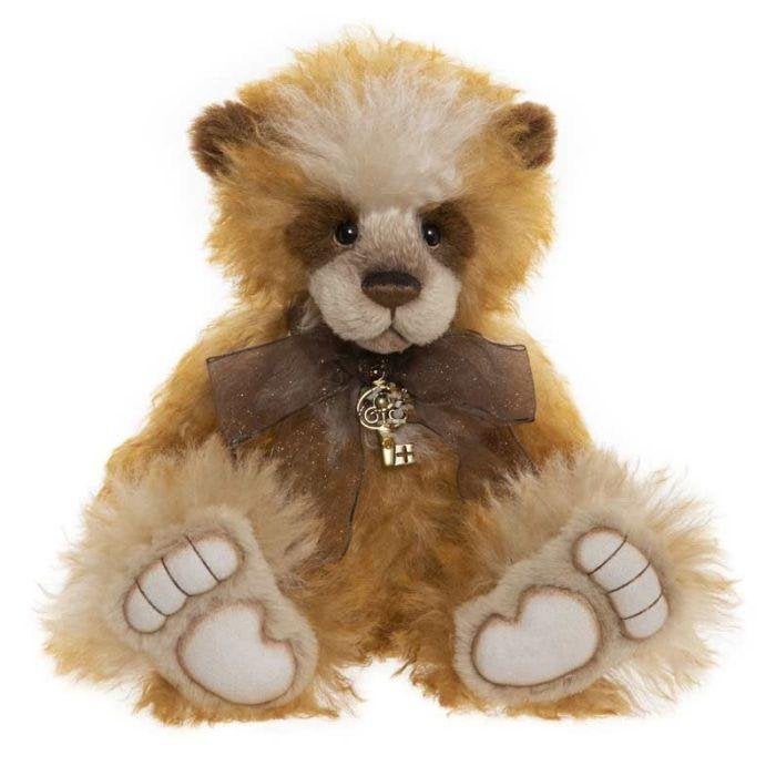 Charlie Bear Zsa Zsa, Verzamelen, Beren en Cherished Teddies, Ophalen of Verzenden, Zo goed als nieuw, Stoffen beer, Overige merken