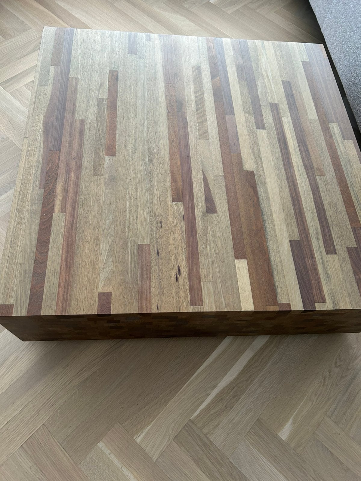 Lintelo design tafel, Ophalen, Gebruikt, 50 tot 100 cm, Vierkant