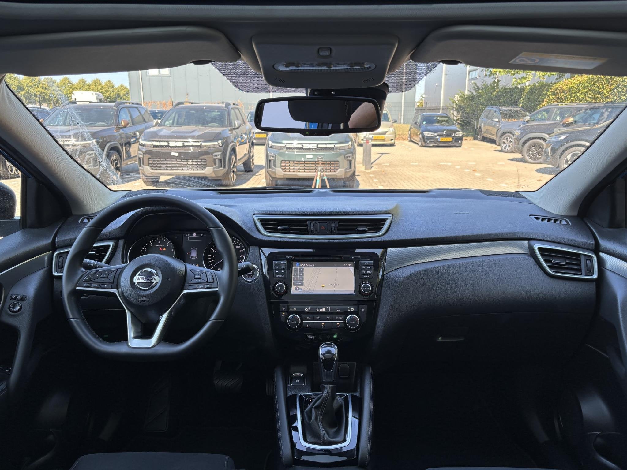 Nissan Qashqai 1.2 N-Connecta l Camera l, Auto's, Stof, Gebruikt, 4 cilinders, Blauw