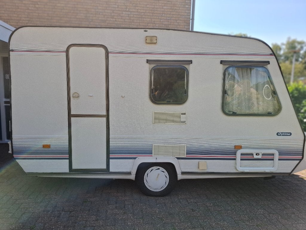 Caravan Adria 400 TD, Dwarsbed, Particulier, 500 - 750 kg, Luifel