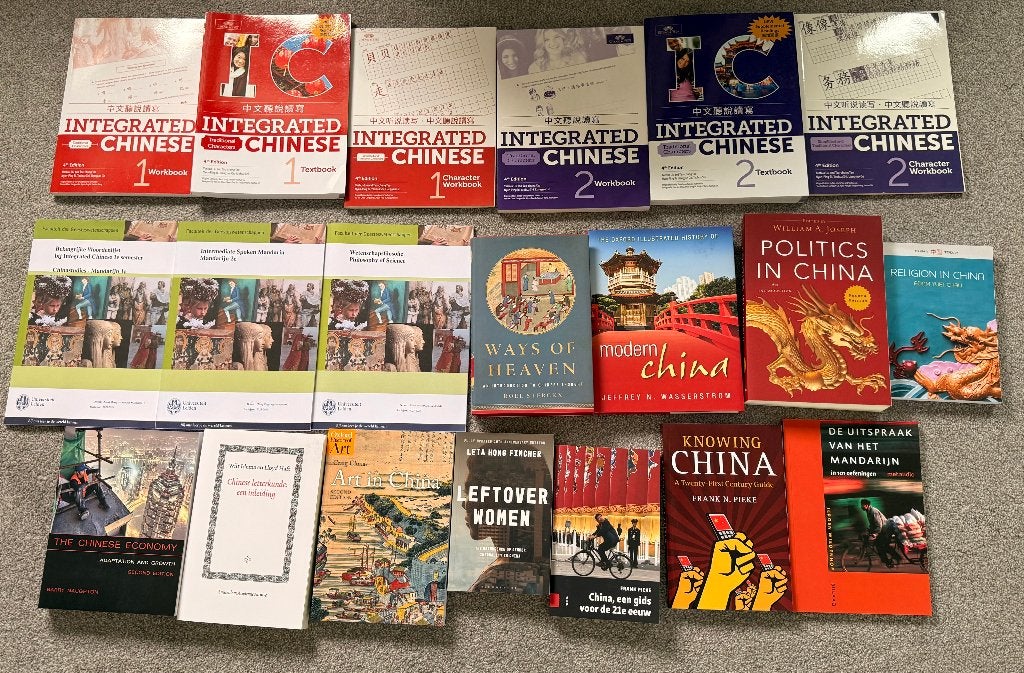 Complete boekenpakket Chinastudies jaar 1 - Leiden, Boeken, Nieuw, Diverse auteurs, Ophalen of Verzenden, WO