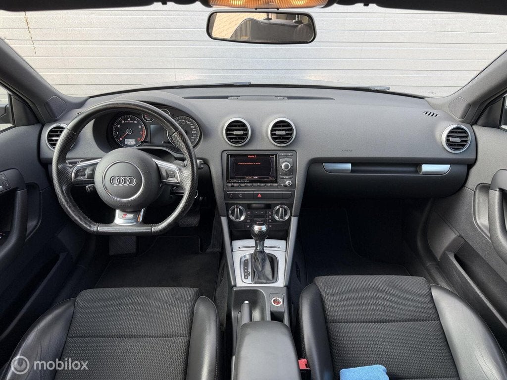 Audi A3 Sportback 1.4 TFSI Ambition Pro Line S, Euro 5, 125 pk, Gebruikt, Zwart