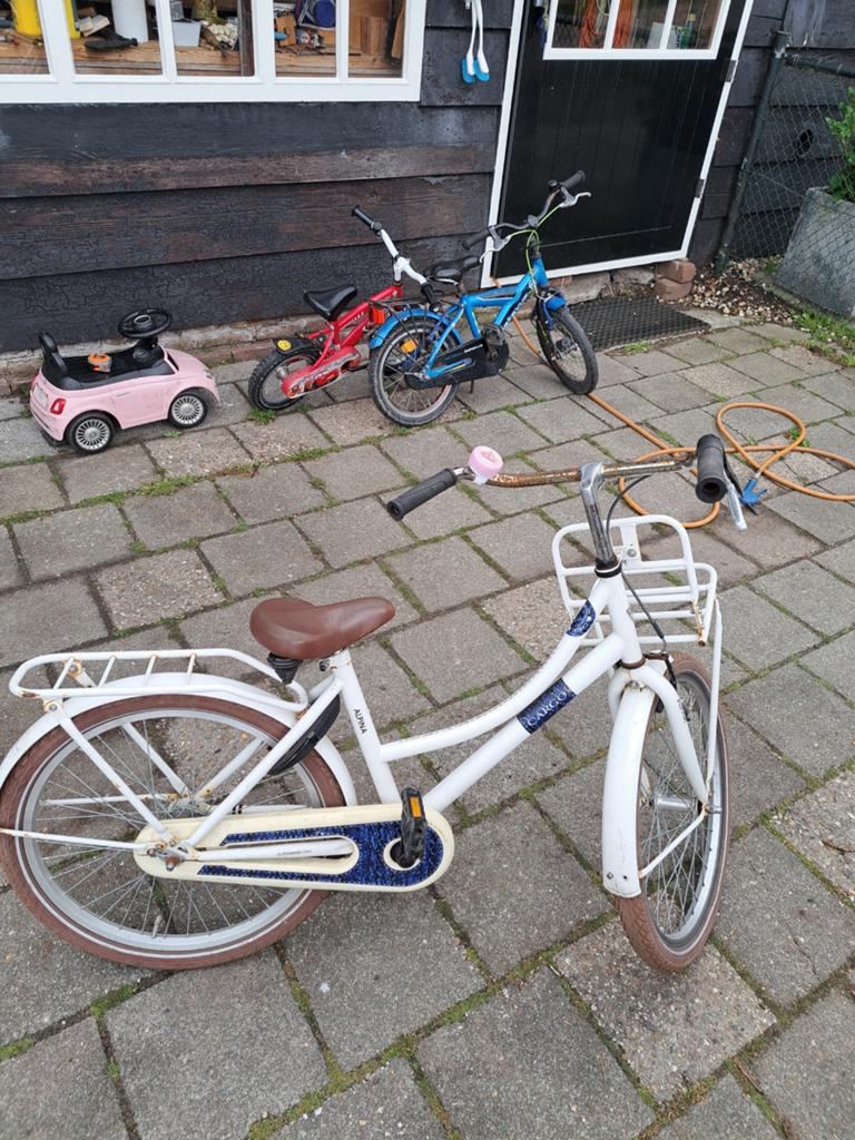 Meisjes fiets, Fietsen en Brommers, Fietsen | Kinderfietsjes, Ophalen of Verzenden, Minder dan 16 inch
