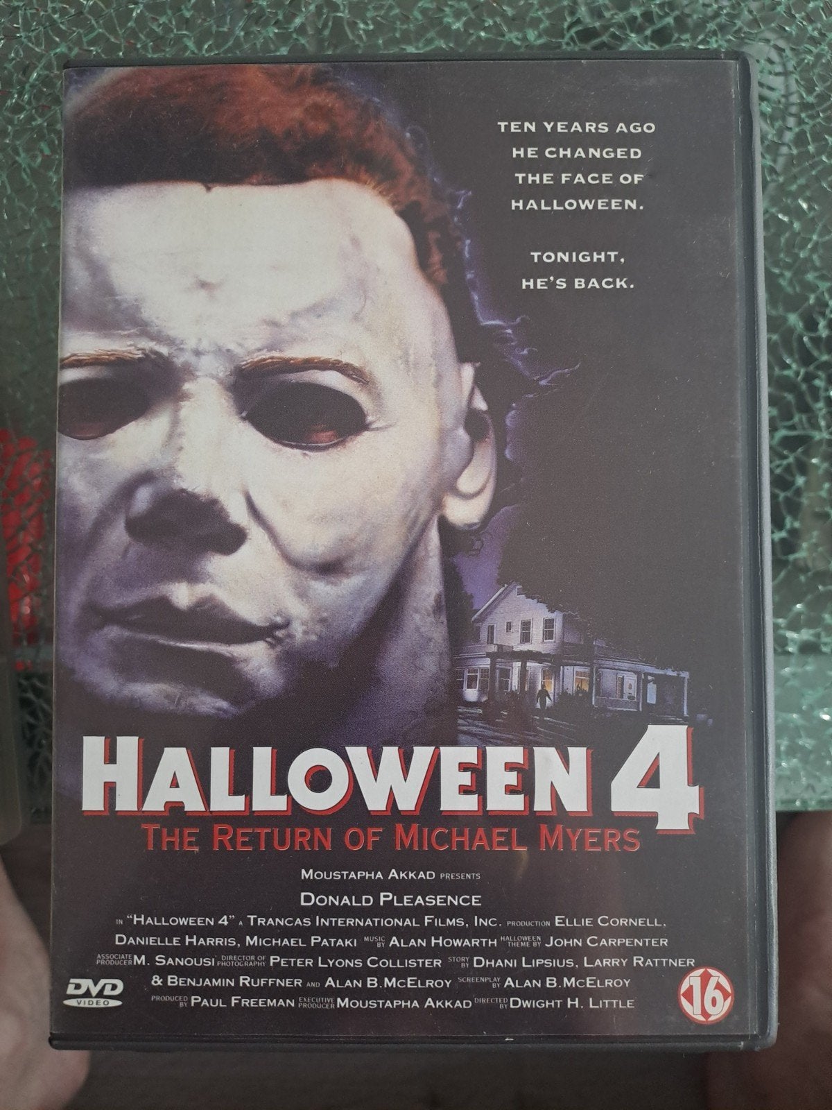 Halloween 4 (dvd), Cd's en Dvd's, Dvd's | Horror, Ophalen of Verzenden, Zo goed als nieuw, Overige genres