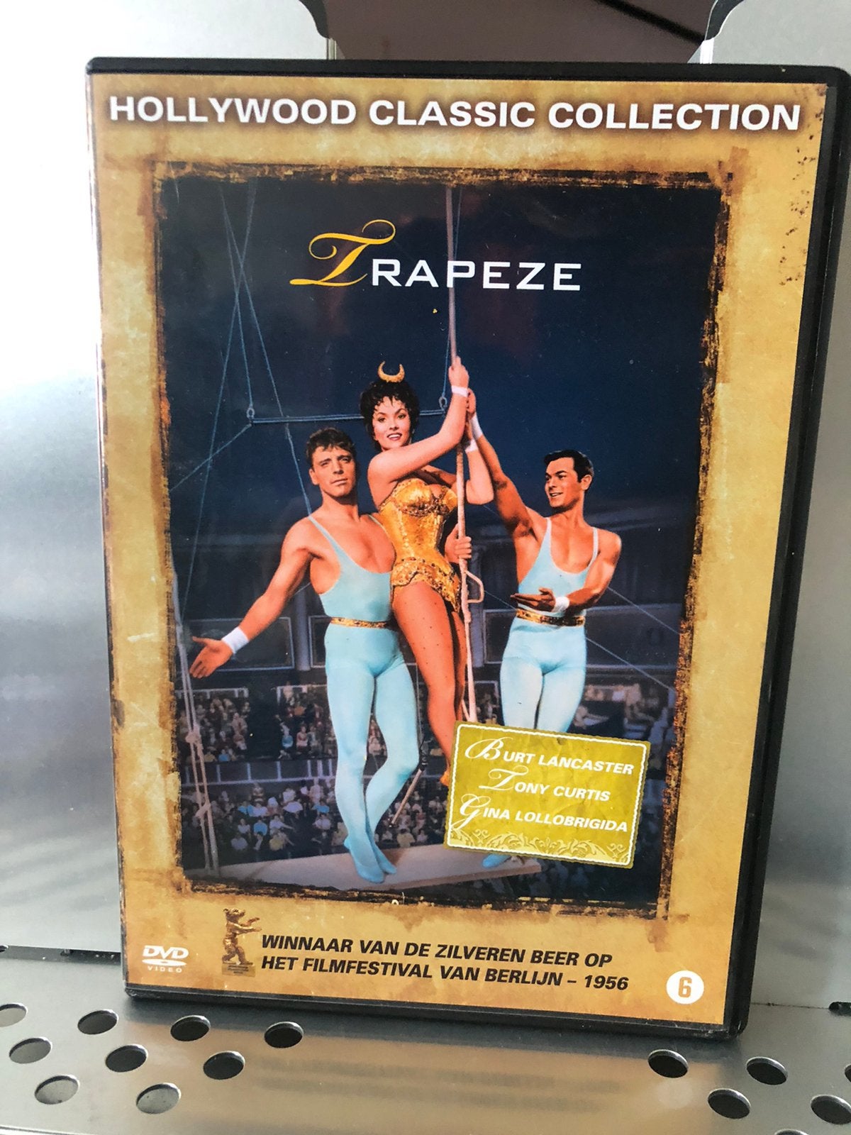 [DVD] Trapeze 1956 - nederlandse ondertiteling, Cd's en Dvd's, Alle leeftijden, Ophalen of Verzenden, Zo goed als nieuw