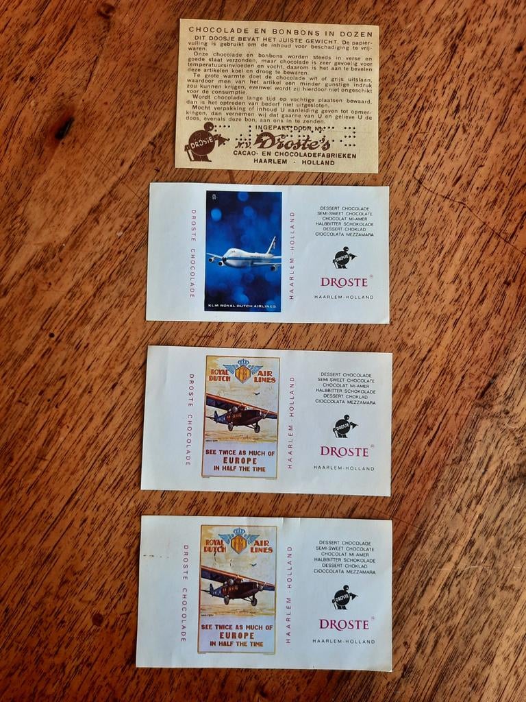 Droste plaatjes., Verzamelen, Ophalen of Verzenden, Overige, Droste