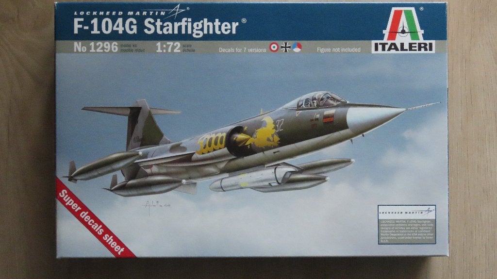 F-104G Starfighter Nederlands Italeri 1/72, 1:72 tot 1:144, Italeri, Nieuw, Ophalen of Verzenden