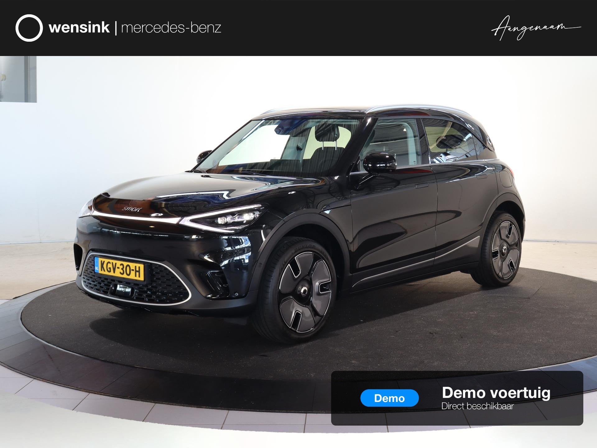Smart #1 Premium Premium 66 kWh | Warmtepomp | 22 KW laden |, Auto's, Smart, Automaat, Achterwielaandrijving, Zwart, Automatische klimaatregeling