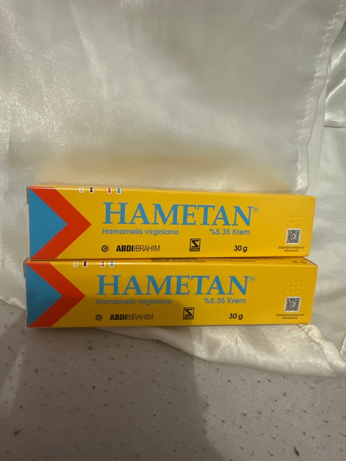Hametan Crème met Hamamelis Virginiana - 2x 30g, Sieraden, Tassen en Uiterlijk, Uiterlijk | Lichaamsverzorging, Ophalen of Verzenden