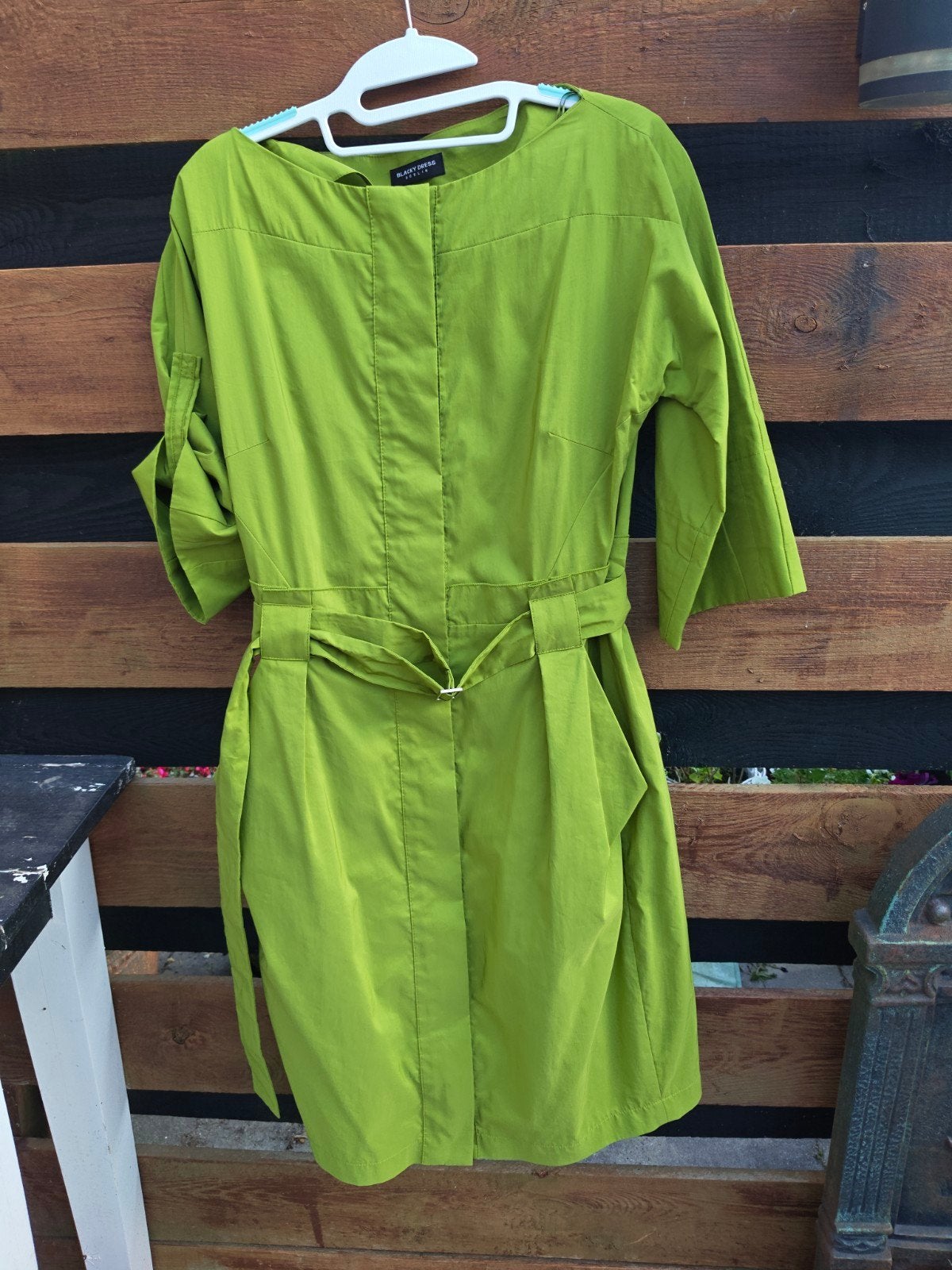Blacky Dress Berlin jurk - Maat M - Groen, Kleding | Dames, Maat 38/40 (M), Ophalen of Verzenden, Zo goed als nieuw, Blacky Dress Berlin