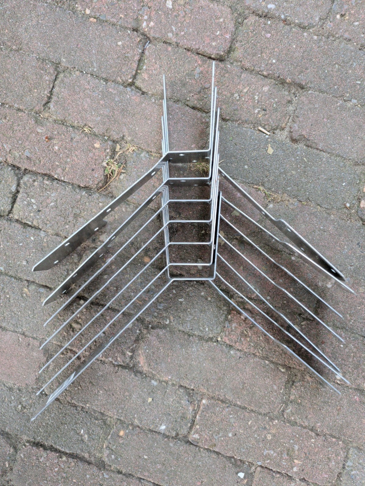 7 stuks ruitersteun 32mm verzinkt nieuw, Ophalen, Nieuw, 100 tot 250 mm, Overige typen