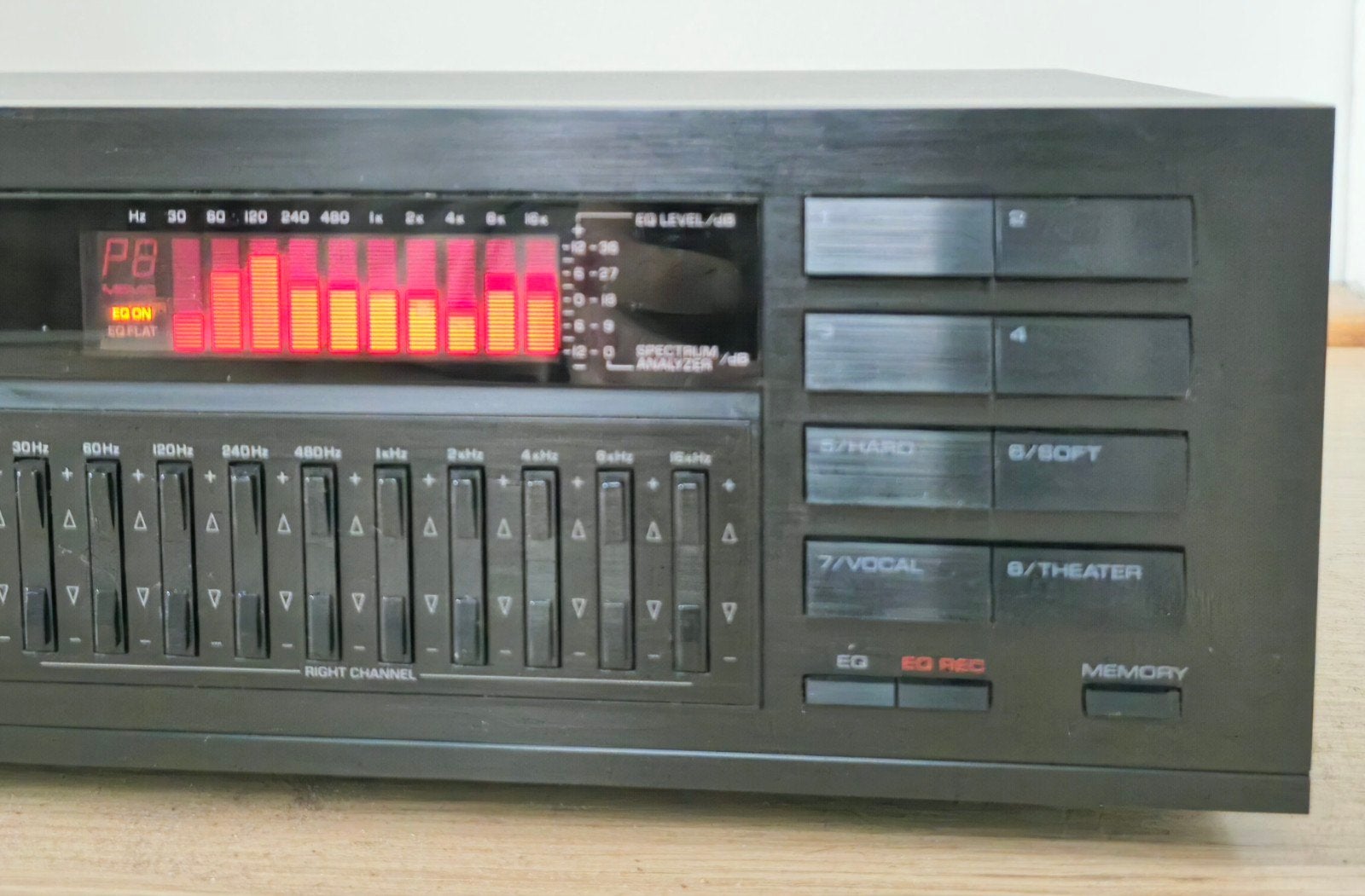 Yamaha EQ-630 Grafische Equalizer met Afstandsbediening, Overige systemen, Yamaha, Ophalen of Verzenden, Zo goed als nieuw