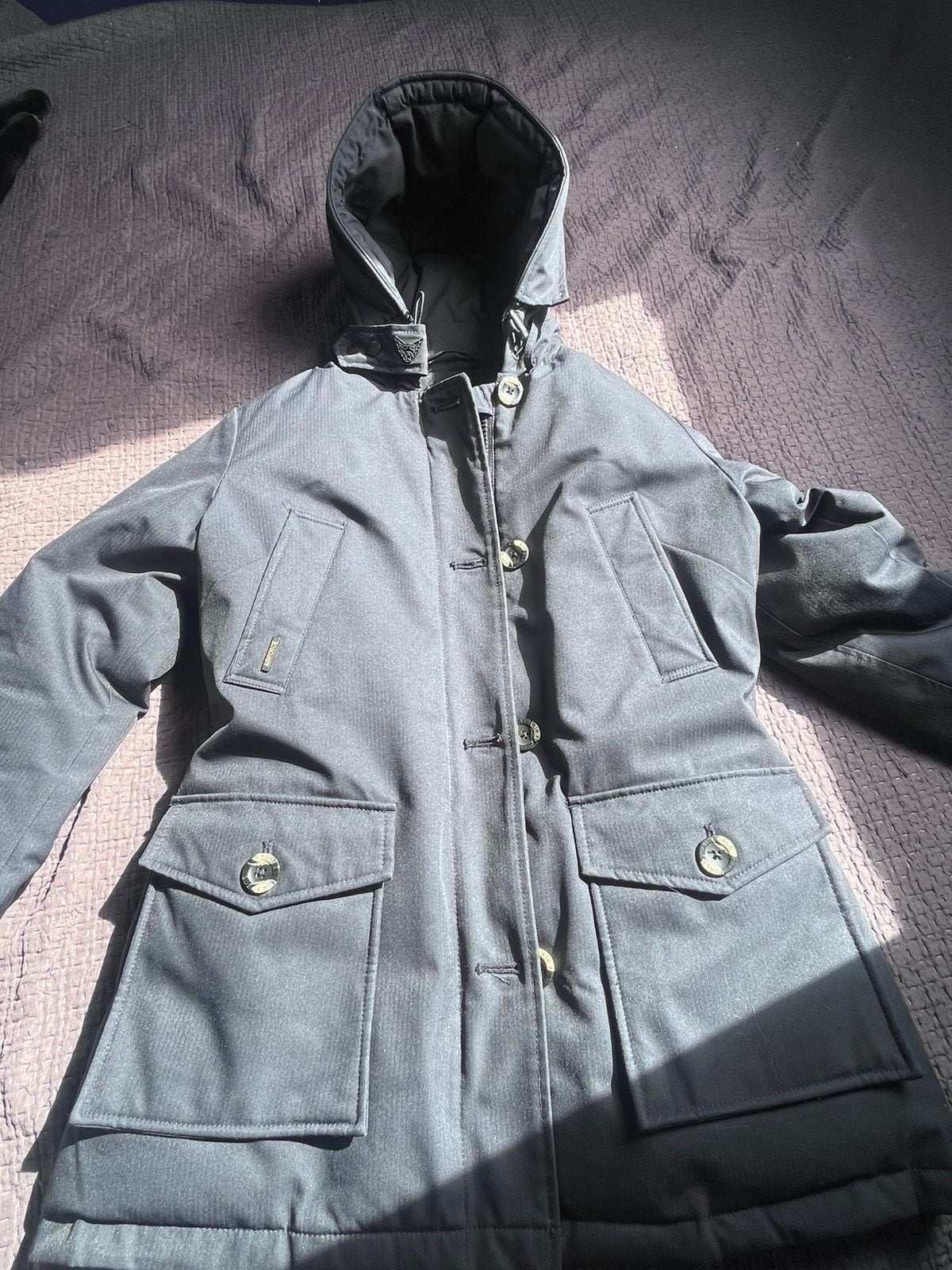 Airforce jas maat 164 – donkerblauw – perfecte staat, Ophalen, Zo goed als nieuw, Jongen, Jas