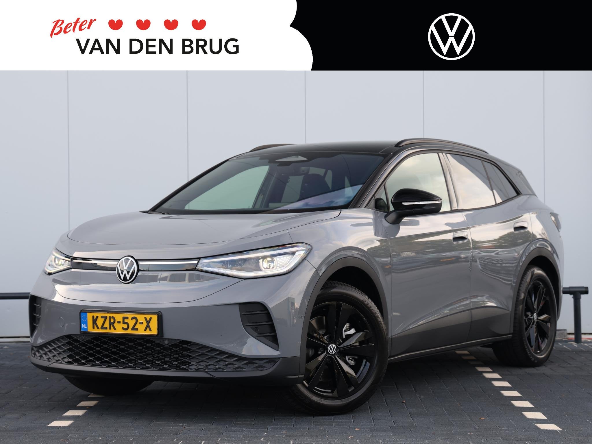 Volkswagen ID.4 Pro Limited Edition Plus 79 kWh | Ergo Activ, Auto's, Dealer onderhouden, Achterwielaandrijving, Zwart, 1000 kg